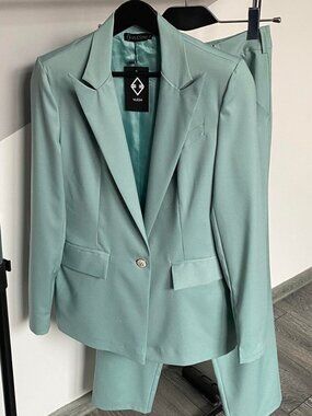 Elegant Set : Jacket & Pants, Made in Europe, Size - 3XL